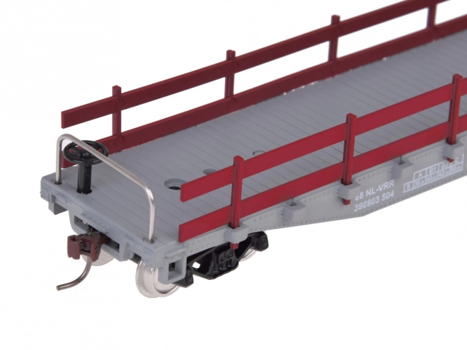 Otwarty wagon towarowy dla modelowej kolei H0 1:87