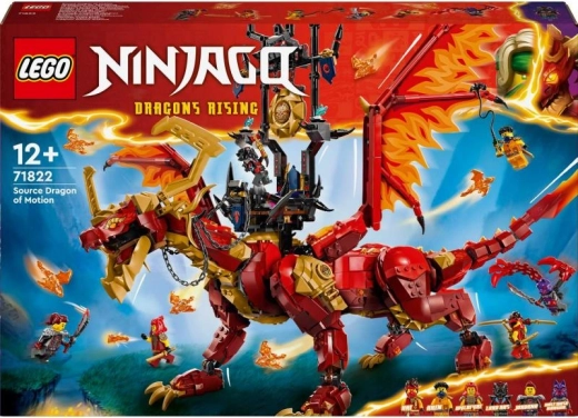 6 minifigurek i 6 duchowych smoków