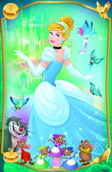 Minipuzzle Piękne Księżniczki/Disney Princess 54 elementów