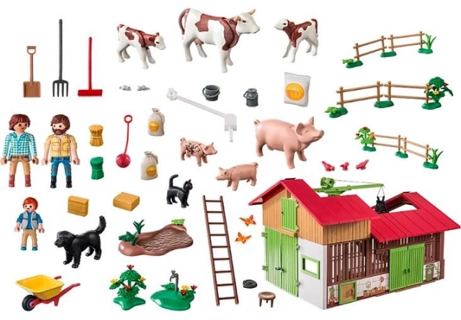 PLAYMOBIL4; 71304 Duża farma