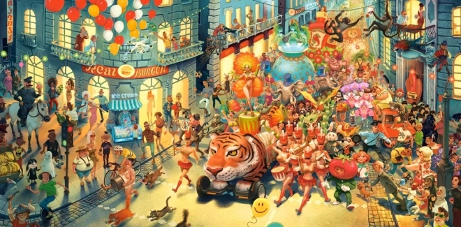 Puzzle 4000 elementów – Karnawał w Rio