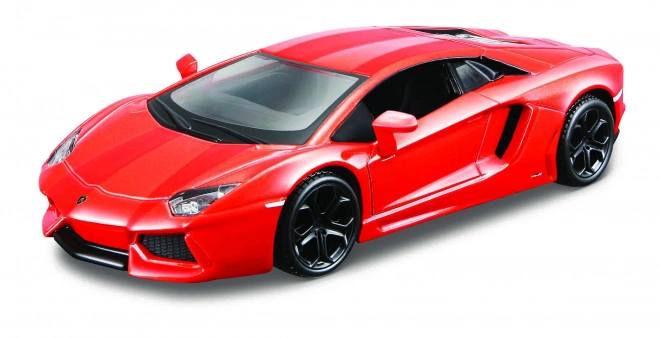 Lamborghini Aventador Coupe pomarańczowy model 1:32