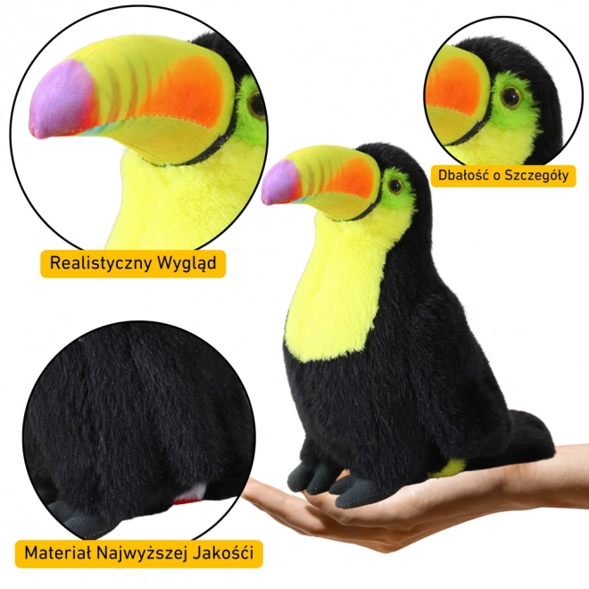 Puszysty tukan 30 cm