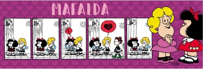 Panoramiczne puzzle MAFALDA 1000 elementów CLEMENTONI