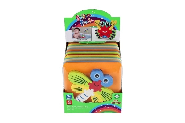 Piankowe puzzle 3D zwierzątka dla dzieci