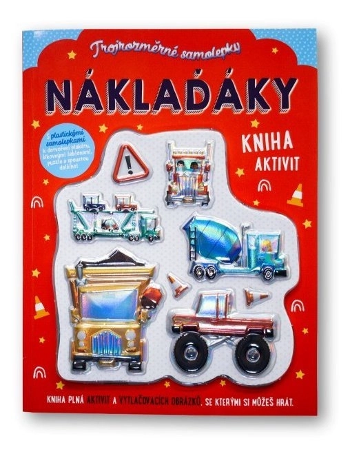 Trójwymiarowe naklejki Ciężarówki od Svojtka & Co.