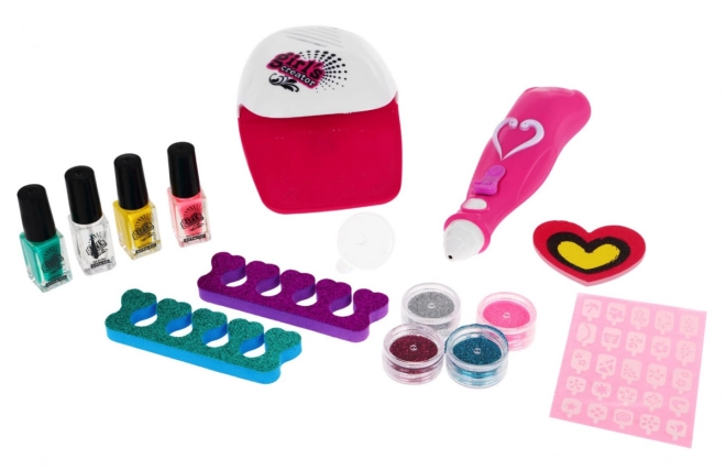Kompletne studio do dziecięcego manicure