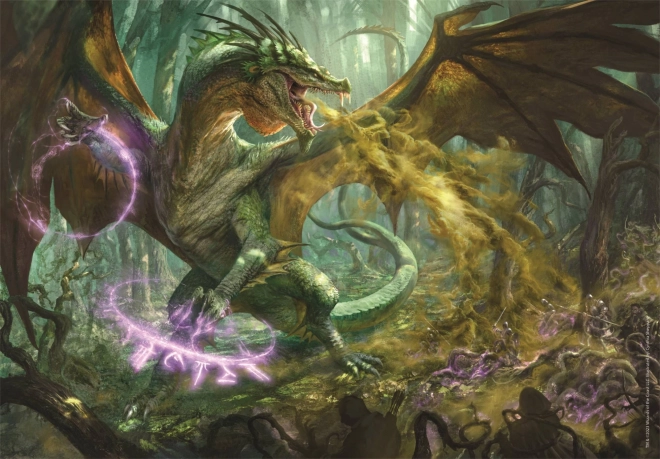 Puzzle Clementoni: Smocze Dungeons & Dragons 1000 elementów