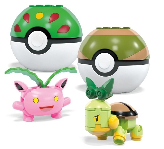 Klocki Pokemon Zespół Trawiasty