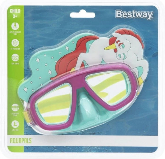Dziecięce okulary do pływania Jednorożec Bestway