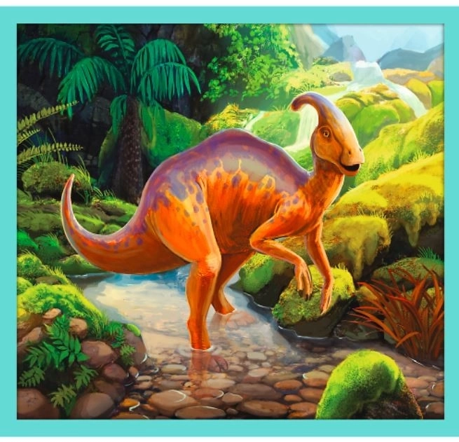 Puzzle Poznaj Dinozaury