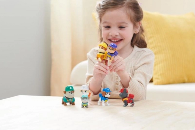 Figurki PSI PATROL – Rubble i ekipa, zestaw prezentowy 7 szt.