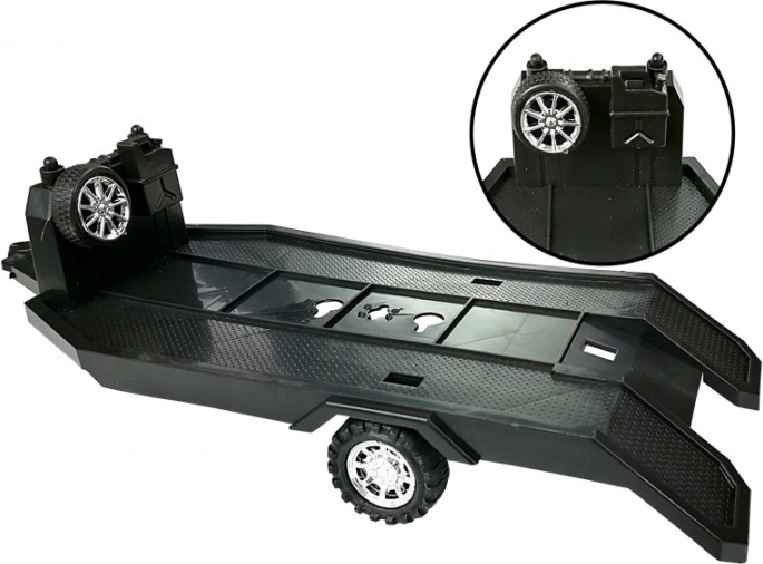 Autotransporter z najazdami