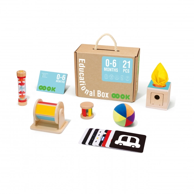 Edukacyjny box TOOKY TOY XXL Montessori 6w1