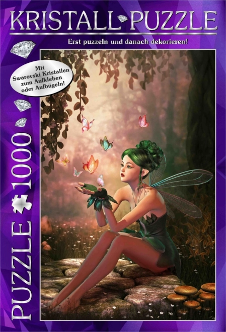 M.I.C. Puzzle z kryształkami Swarovski Wróżkowy Las 1000 elementów