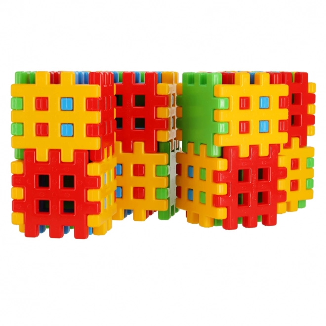 Kolorowe klocki konstrukcyjne Wafle Marioinex - 48 szt.