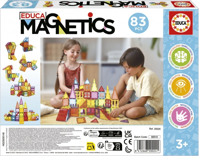 Educa Magnetyczna konstrukcja 83 elementów