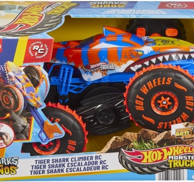 Hot Wheels RC Monster truck Tygr Żralok
