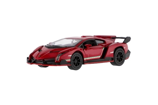Auto Kinsmart Lamborghini Veneno metal/plastik 13cm z funkcją cofania