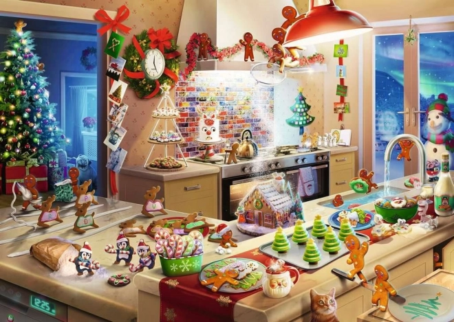 RAVENSBURGER świąteczne pierniczki – puzzle 1000 elementów