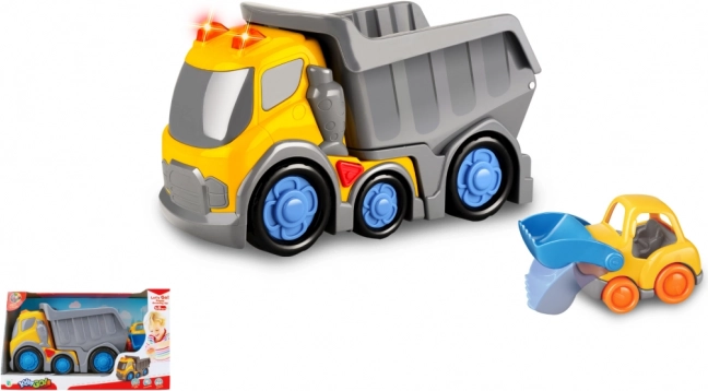 Kiddy Go! ciężarówka ze światłem i dźwiękiem 31 cm