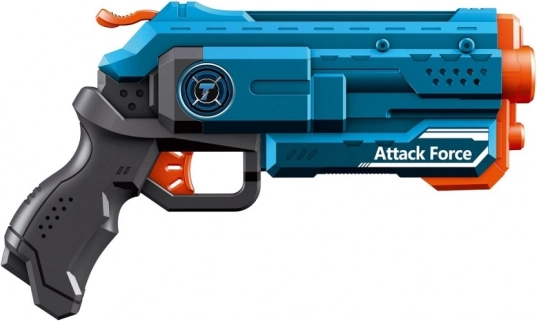 Blaster Turbo Attack Force + 6 szt. nabojów