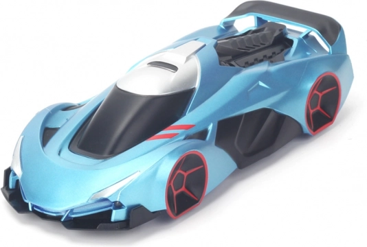 RC auto z zerową grawitacją - niebieskie