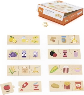 viga drewniane puzzle relacje między naturą a jedzeniem
