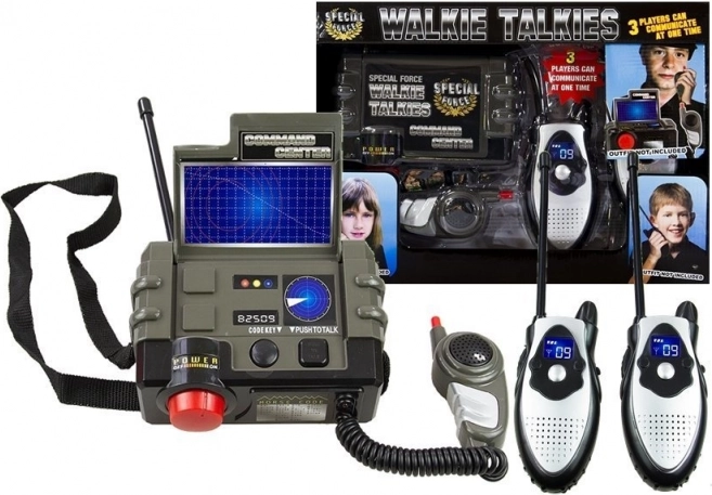 Zestaw dziecięcych krótkofalówek Walkie Talkie
