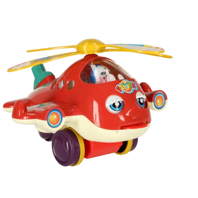 Chodzik Samolot Helikopter z Dźwiękiem