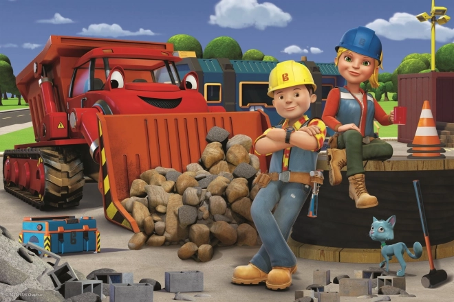 Puzzle - Bob Budowniczy 60 elementów
