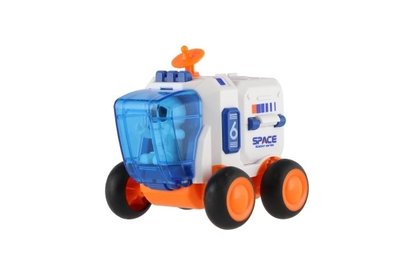 Auto kosmiczne plastikowe 8x9cm na bezwładności, 2 kolory