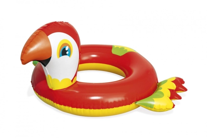 BESTWAY 84x76cm Dziecięce koło pływackie Papuga Winyl