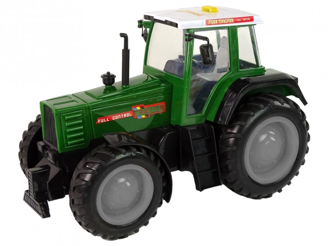 Zielono-czarny R/C traktor na zdalne sterowanie 38 cm