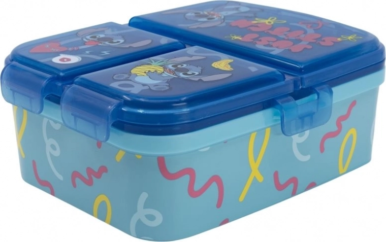 STOR XL pudełko śniadaniowe z przegródkami Stitch