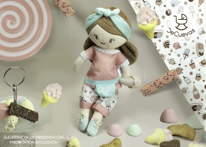 DeCuevas 20148 Pluszowa lalka SWEET - 36 cm