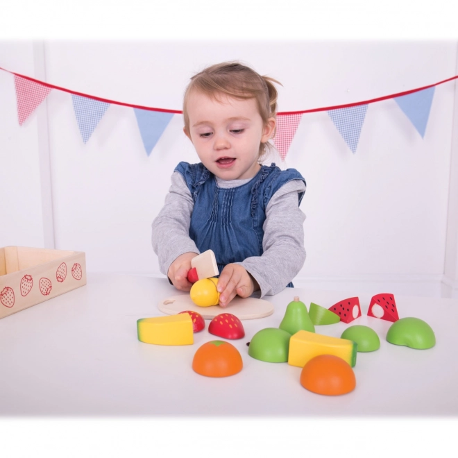 Bigjigs Toys Krojenie owoców w pudełku