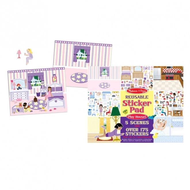 Zestaw Naklejek 'Bawimy się w Dom' Melissa & Doug