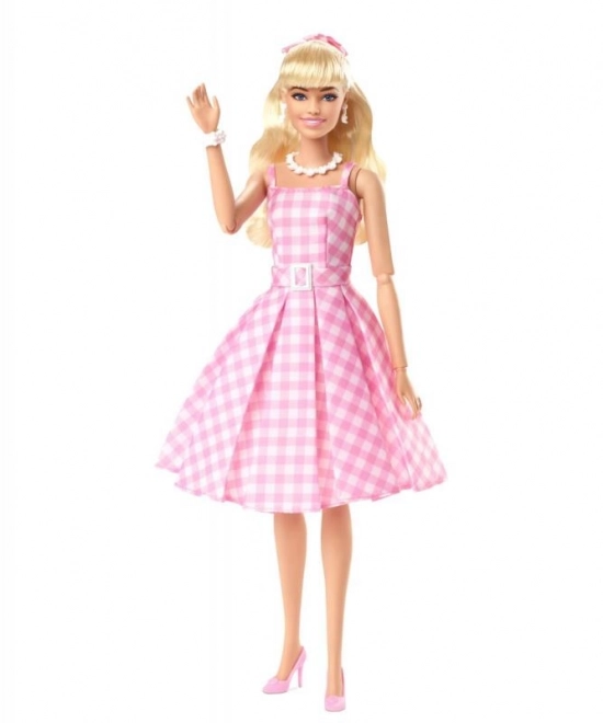 Filmowa lalka Barbie Margot Robbie jako Barbie w różowej sukience
