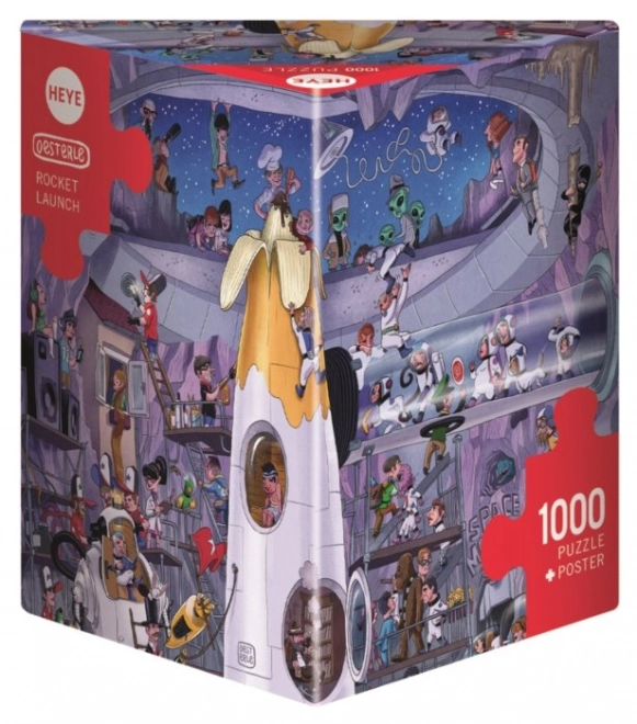 HEYE Puzzle Start rakiety 1000 elementów