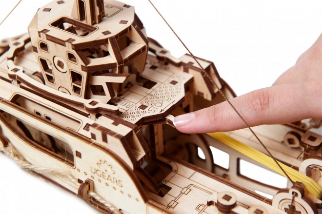 Ugears 3D puzzle - Holownik 169 elementów