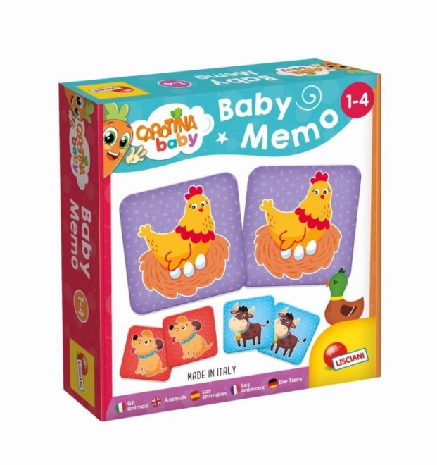 Zestaw gier Carotina Baby dla maluchów