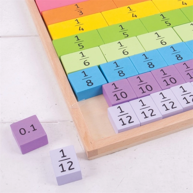 Bigjigs Toys Tablica Dydaktyczna Ułamki