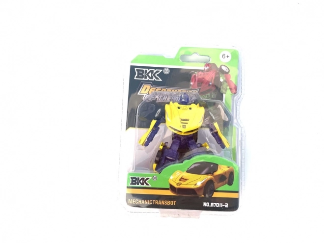 Mechaniczny Transbot transformująca zabawka