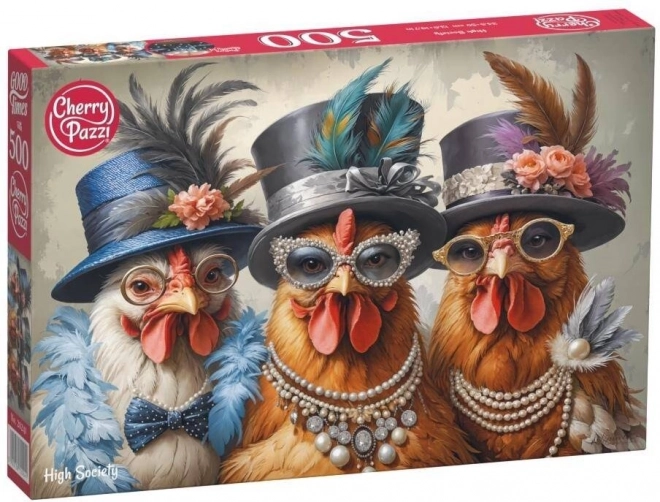 Puzzle Wyższe Towarzystwo 500 Części