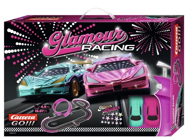 Tor Carrera GO!!! Glamour Racing z autkami Girls Power 4,9m