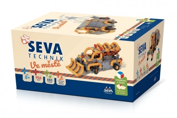 Klocki Seva Technik W mieście - 956 elementów