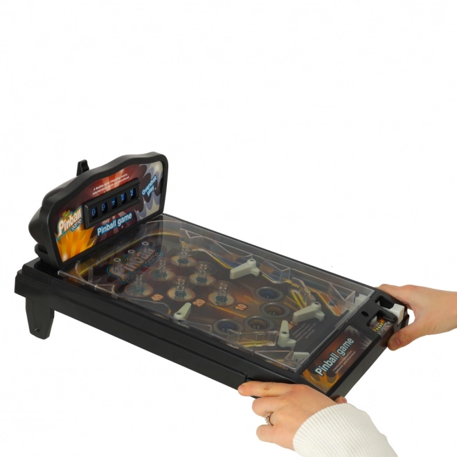 Flipper do Pinballa Czarny Gra z Niesamowitymi Światłami i Dźwiękami