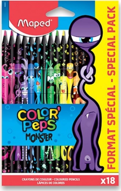 MAPED Kredki Color'Peps Monster 18 szt.
