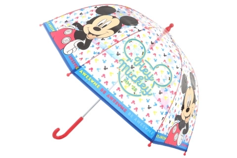 Parasol Mickey przezroczysty ręczny